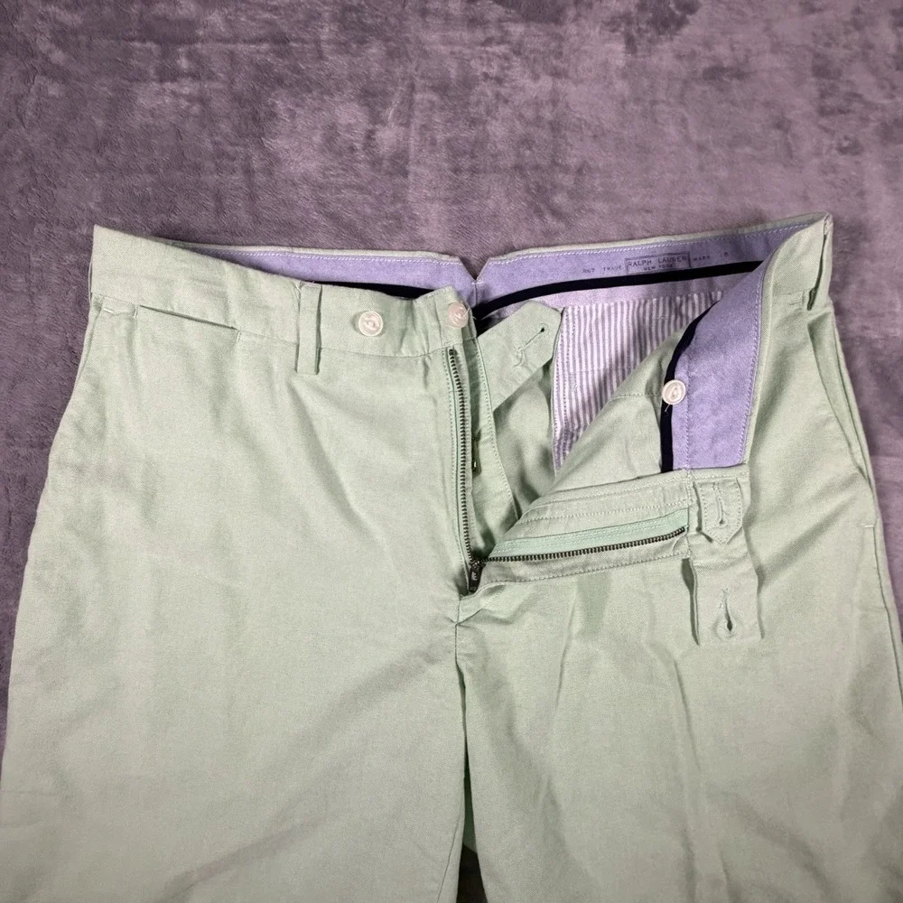 Polo Ralph Lauren Shorts Men's 36 Green Golf Chino Preppy Quiet Luxury